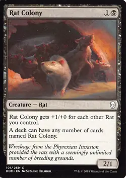 Rat Colony C The List Reprints 101/269 MP - Image 1