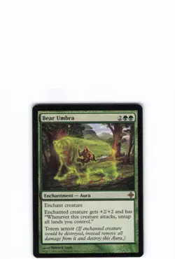 BEAR UMBRA 177 RARE MAGIC: THE GATHERING - Image 1