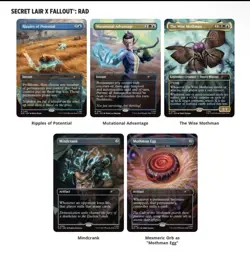 MTG Secret Lair Drop Fallout FOIL RAD - Image 1