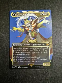 MTG Final Fantasy Kefka, Court Mage Borderless Regular - Image 1