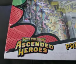 Pokemon Ascended Heroes Premium Poster Collection Mega Lucario New Sealed - Image 5