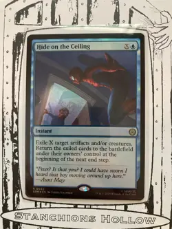MTG Hide on the Ceiling (Extended Art) - Marvel's Spider-Man (SPM) R 0032 - Image 1