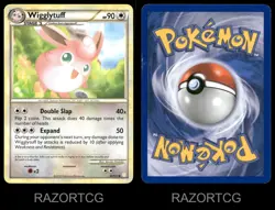 WIGGLYTUFF 56/123 UC HEARTGOLD & SOULSILVER POKEMON LP - Image 4