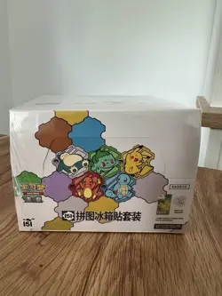 [10 Sealed Box] Pokemon S-Chinese 151 Puzzle Fridge Magnet Set Sealed slim pack - Image 5