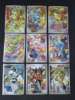 Lot carte Pokemon premiers partenaires serie 2 starter - Image 1