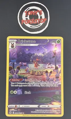 Kricketune GG02/GG70 Crown Zenith Galarian Gallery Pokemon TCG - Image 1
