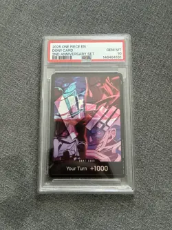 Don!! Card One Piece English PSA 10 2nd Anniversary Set - Image 1