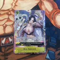 One Piece TCG - Boa Hancock - OP14-112 The Azure Sea's Seven - Alt Art English - Image 1