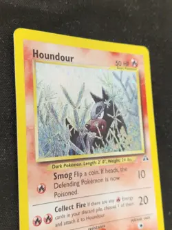 Houndour Holo Pokemon Card *Excellent* Neo Discovery #5/75 2001 - Image 3