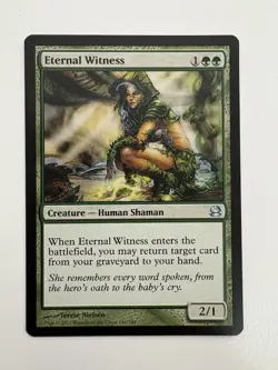Eternal Witness MTG Magic the Gathering Card NM Near Mint Modern Masters - Image 1