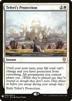 Near Mint, English - 1 x MTG Teferi's Protection Mystery Booster/The list - Image 1