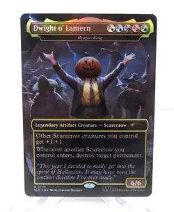 Secret Lair x The Office Dwight O Lantern Reaper King FOIL - Image 1