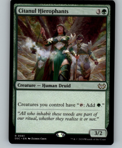 Citanul Hierophants Commander: Duskmourn: House of Horror Regular #81 - Image 1