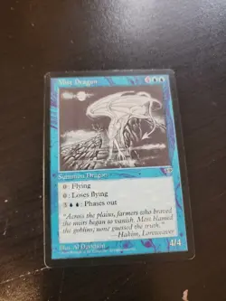MTG Magic Mist Dragon Mirage LP m9 - Image 1