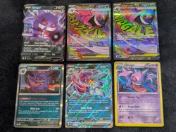 Pokemon Gengar Lot of 6 269/217 & 230/193 MAR, 156/264 V, 60/162 Holo Rare +More - Image 1