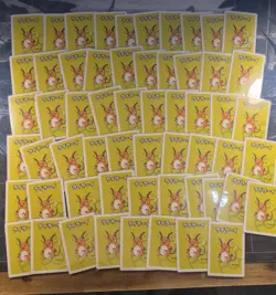 58x Raichu Old Maid Babanuki Sleeved Bulk Lot Pokemon MINT - Image 1