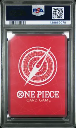 PSA EXCLUSIVE ONE PIECE PROMO #001 SHANKS - PSA 9 A FIST DIVINE SPEED OP11 001 - Image 2