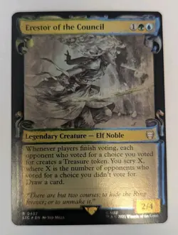 Erestor of the Council (Showcase Scrolls) Commander: the Lord of the Rings - MTG - Image 1