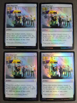 Hot Dog Cart (X4 Foil) Common MTG Spider-Man - Image 1