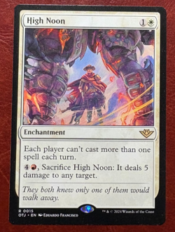1x NM High Noon - 0015 R OTJ - MTG Magic Never Played x1 - Image 1