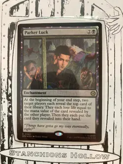 MTG Parker Luck (Extended Art FOIL) - Marvel's Spider-Man (SPM) R 0060 - Image 1