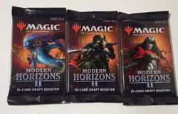 MTG Modern Horizons 2 Lot of 3 Draft Booster Packs MH2 Magic the Gathering - Image 1