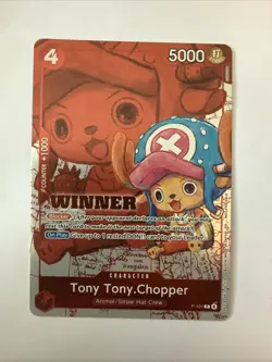 Tony Tony.Chopper (Winner Pack 2026 Vol. 2) P-101 One Piece Promotion Cards Foil - Image 1