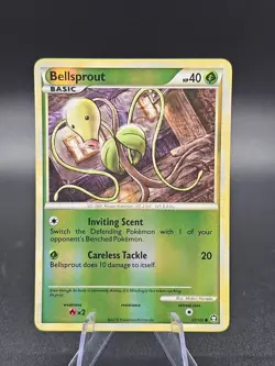 Bellsprout 57/102 - Triumphant 2010 Pokemon TCG Card Reverse Holo Never Played - Image 1