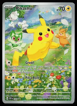 Pikachu 088 Holo Scarlet & Violet Promo Pokemon Card - Image 1