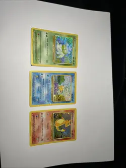 Pokemon Card 001/034 Charmander Bulbasaur Squirtle Trading Card Game Classic Set - Image 2