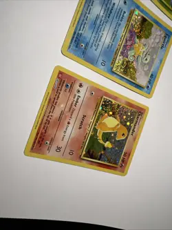 Pokemon Card 001/034 Charmander Bulbasaur Squirtle Trading Card Game Classic Set - Image 5