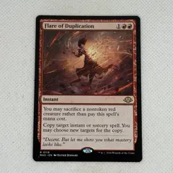 MTG MH3 | Flare of Duplication 0119 | Rare Modern Horizons 3! - Image 1