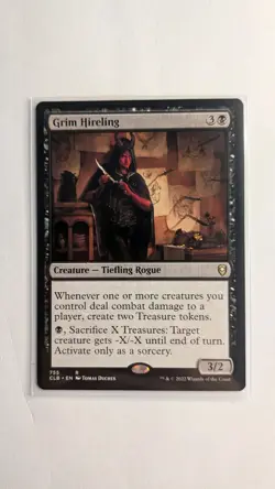 MTG - Grim Hireling - CLB - Rare - NM Condition - Image 1