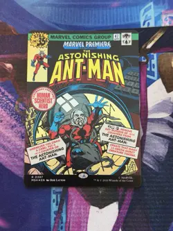 MTG - Astonishing Ant-Man - Comic Cover / Borderless Foil - MSH #397 - Image 1