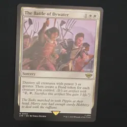 The Battle of Bywater MTG Lord of the Rings Rare 2 NM - Image 1
