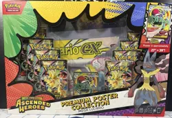 Pokemon Ascended Heroes Mega Lucario Premium Poster Collection New & Sealed - Image 1
