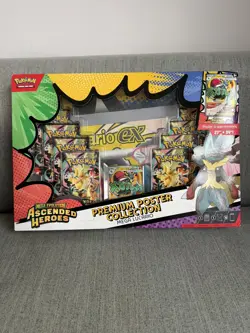 Mega Lucario Premium Poster Collection -Ascended Heroes -New & Sealed- Pokemon - Image 1