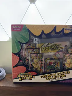 Pokemon Ascended Heroes Premium Poster Collection Mega Lucario - NEW AND SEALED - Image 3