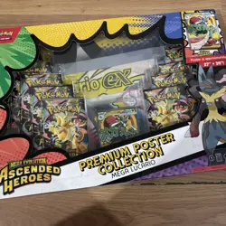 Pokemon Ascended Heroes Premium Poster Collection Mega Lucario - New & sealed! - Image 3