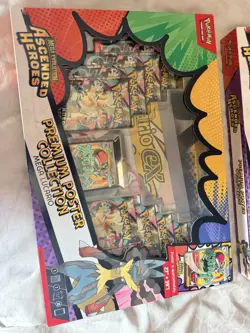 x2 Pokemon Ascended Heroes Mega Lucario Premium Poster Collection New & Sealed - Image 2