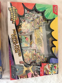 x2 Pokemon Ascended Heroes Mega Lucario Premium Poster Collection New & Sealed - Image 3