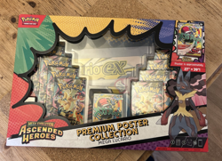 Pokemon Ascended Heroes - Premium Poster Collection - Mega Lucario - New Sealed - Image 1