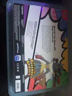 Pokemon Ascended Heroes Premium Poster Collection Mega Lucario - New & Sealed - Image 2