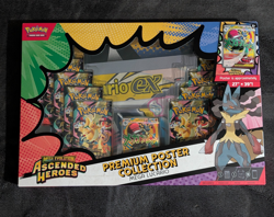 Pokemon Ascended Heroes Premium Poster Collection Mega Lucario - New & Sealed - Image 1