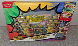 Pokemon Ascended Heroes Mega Lucario Premium Poster Collection Brand New Sealed - Image 1
