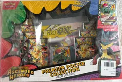 Pokemon Ascended Heroes Mega Lucario Premium Poster Collection Brand New Sealed - Image 1