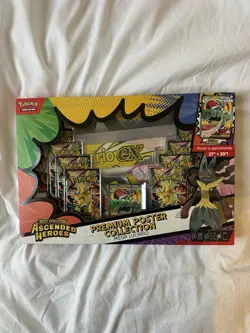 Pokemon Ascended Heroes Premium Poster Collection Mega Lucario New & Sealed🔥 - Image 1