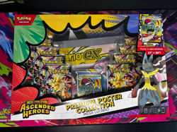 Pokemon Ascended Heroes Mega Lucario Premium Poster Collection Brand New Sealed - Image 1