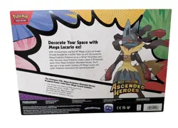 Pokemon Ascended Heroes Premium Poster Collection - Mega Lucario - New & Sealed - Image 2