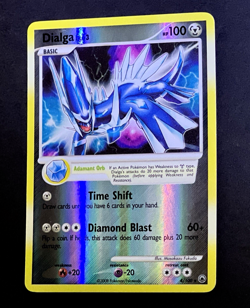 2008 Pokemon DIALGA Majestic Dawn REVERSE HOLO Rare Diamond & Pearl Card 4/100 - Image 2